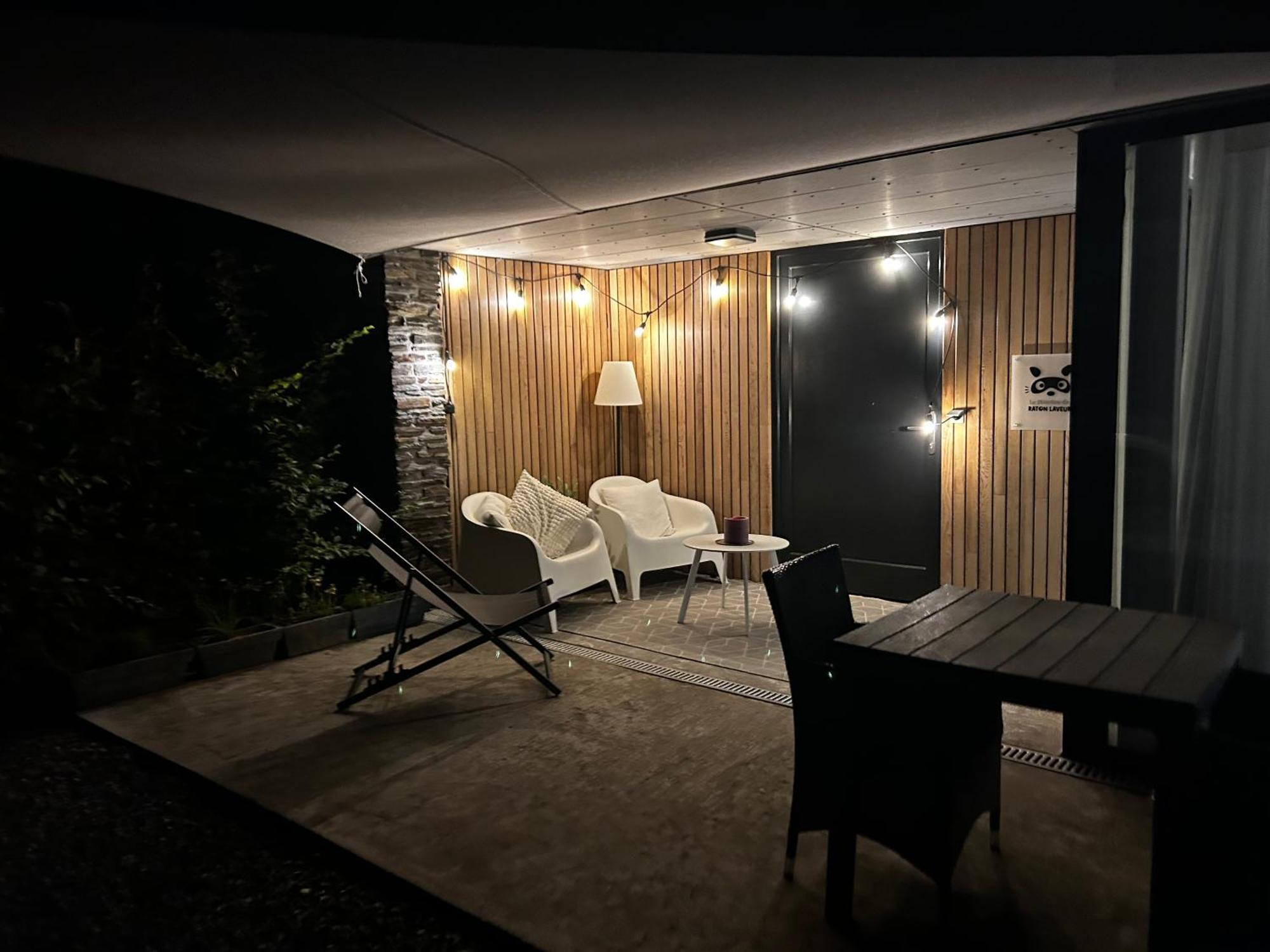 La Planque Du Raton Laveur Aparthotel Lierneux Εξωτερικό φωτογραφία